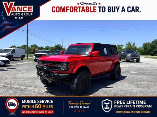 Race Red 2021 Ford Bronco Big Bend