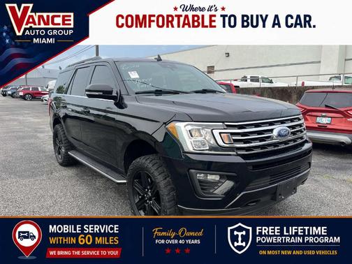 Agate Black 2021 Ford Expedition XLT