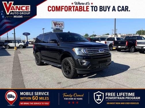 Agate Black 2021 Ford Expedition XLT