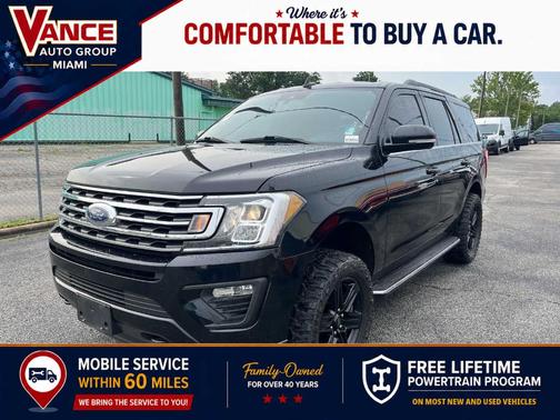 Agate Black 2021 Ford Expedition XLT