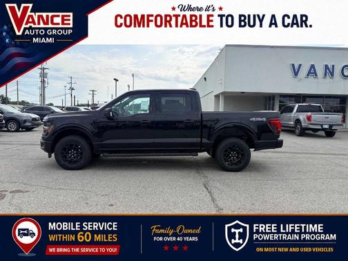 Agate Black Metallic 2026 Ford F-150 XLT