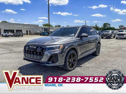Samurai Gray Metallic 2025 Audi Q7 55 Prestige