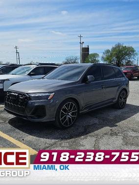 Samurai Gray Metallic 2025 Audi Q7 55 Prestige