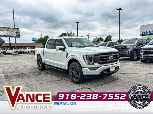 Star White 2023 Ford F-150 Lariat