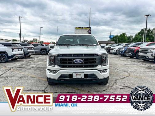 Star White 2023 Ford F-150 Lariat