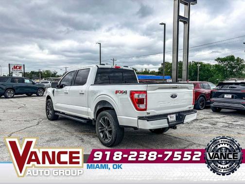 Star White 2023 Ford F-150 Lariat
