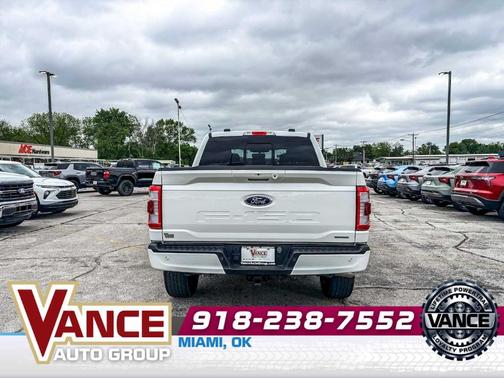 Star White 2023 Ford F-150 Lariat