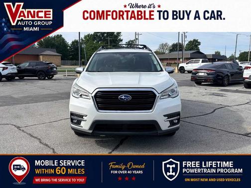 Crystal White Pearl 2020 Subaru Ascent Touring 7-Passenger