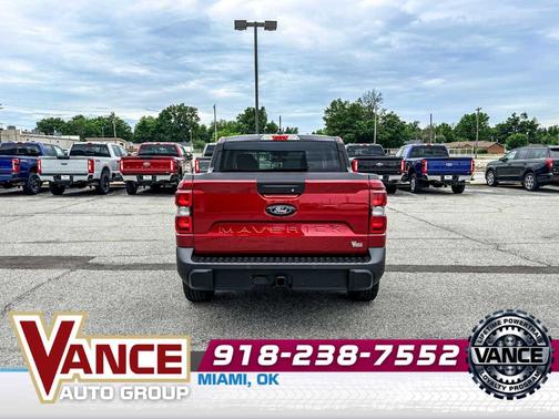 Ruby Red Metallic Tinted Clearcoat 2026 Ford Maverick XLT