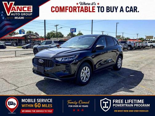 Agate Black 2025 Ford Escape Active
