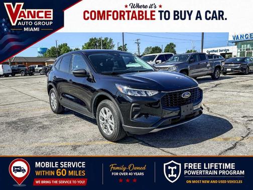 Agate Black 2025 Ford Escape Active