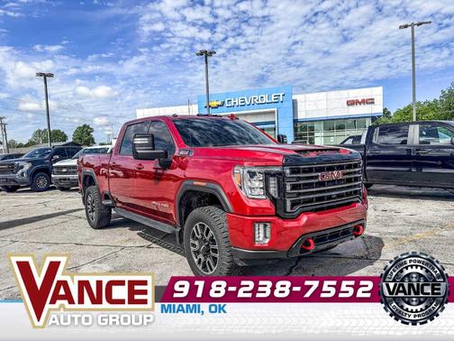 Cayenne Red Tintcoat 2023 GMC Sierra 2500 AT4