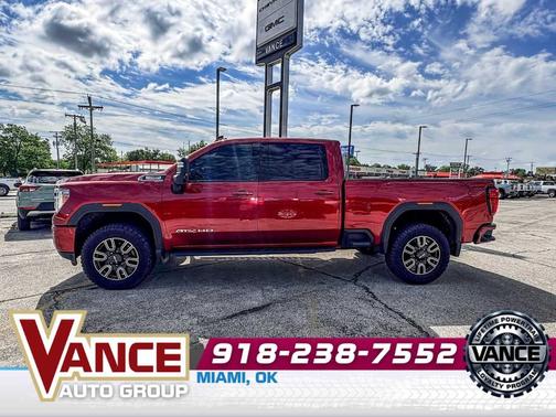 Cayenne Red Tintcoat 2023 GMC Sierra 2500 AT4
