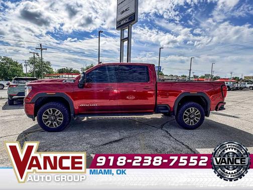Cayenne Red Tintcoat 2023 GMC Sierra 2500 AT4