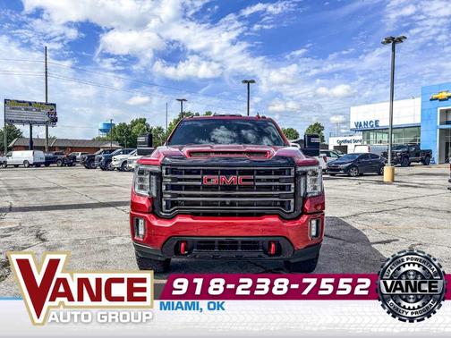 Cayenne Red Tintcoat 2023 GMC Sierra 2500 AT4