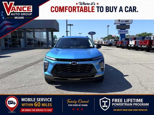 Marina Blue 2025 Chevrolet Trax ACTIV