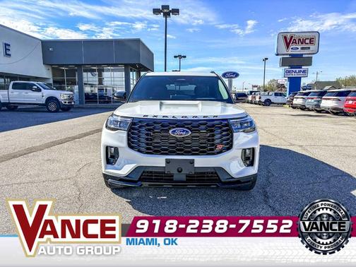 Star White 2026 Ford Explorer ST