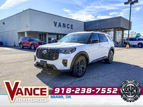 Star White 2026 Ford Explorer ST