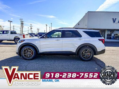 Star White 2026 Ford Explorer ST