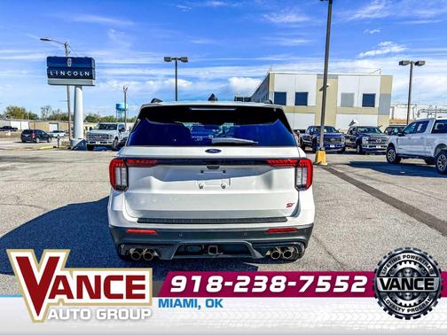 Star White 2026 Ford Explorer ST