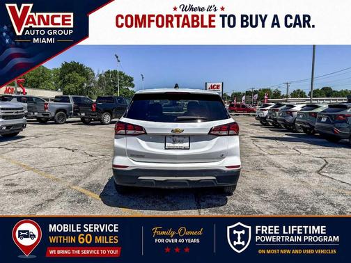 Summit White 2024 Chevrolet Equinox LT