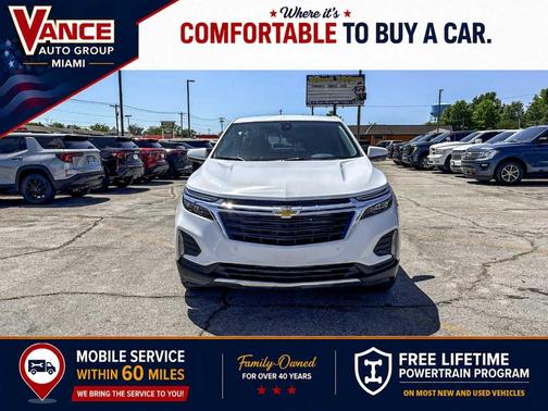 Summit White 2024 Chevrolet Equinox LT