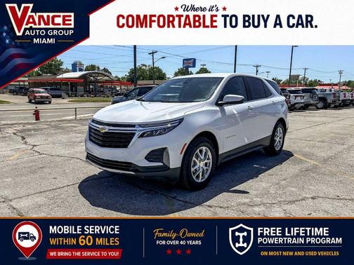 Summit White 2024 Chevrolet Equinox LT