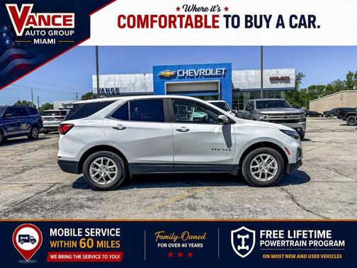 Summit White 2024 Chevrolet Equinox LT