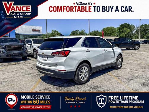 Summit White 2024 Chevrolet Equinox LT