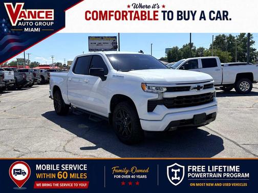 Summit White 2022 Chevrolet Silverado 1500 RST