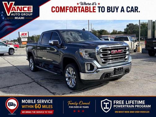 Dark Sky Metallic 2019 GMC Sierra 1500 SLT