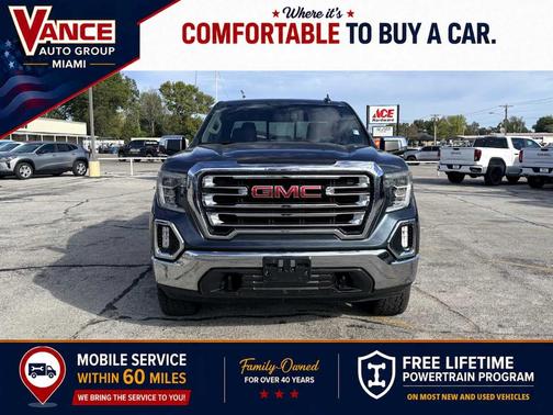 Dark Sky Metallic 2019 GMC Sierra 1500 SLT
