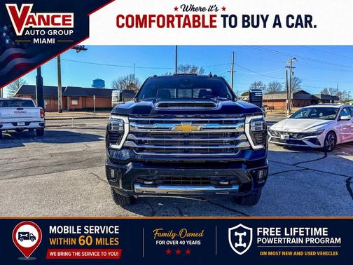 Black 2025 Chevrolet Silverado 2500 High Country