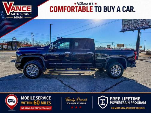 Black 2025 Chevrolet Silverado 2500 High Country