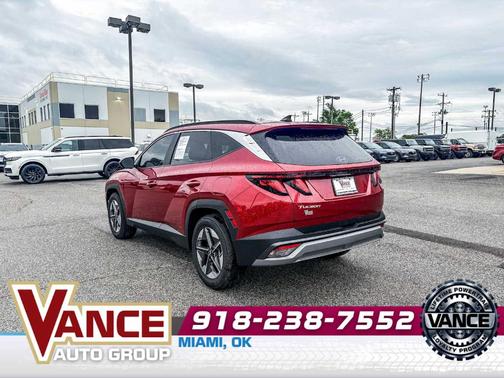 Red 2026 Hyundai TUCSON SEL