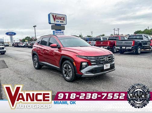 Red 2026 Hyundai TUCSON SEL