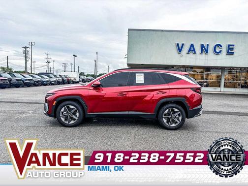 Red 2026 Hyundai TUCSON SEL