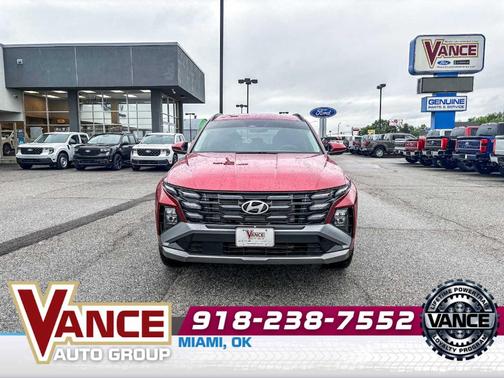 Red 2026 Hyundai TUCSON SEL
