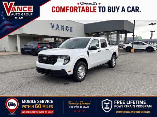 Oxford White 2026 Ford Maverick XL