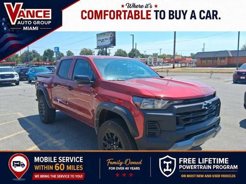 Radiant Red 2026 Chevrolet Colorado Trail Boss