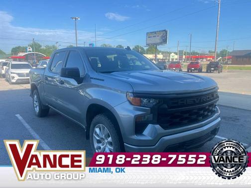 Sterling Gray Metallic 2023 Chevrolet Silverado 1500 Custom