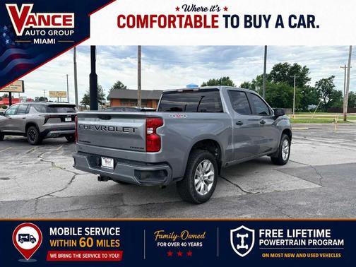 Sterling Gray Metallic 2023 Chevrolet Silverado 1500 Custom