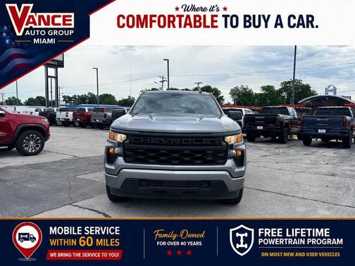 Sterling Gray Metallic 2023 Chevrolet Silverado 1500 Custom