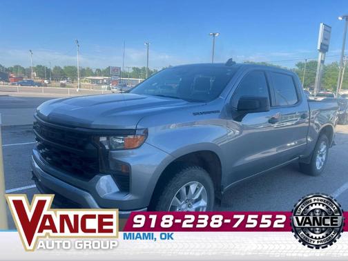 Sterling Gray Metallic 2023 Chevrolet Silverado 1500 Custom