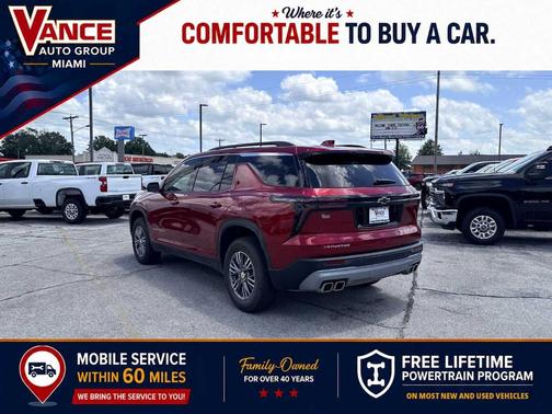Radiant Red 2026 Chevrolet Traverse LT