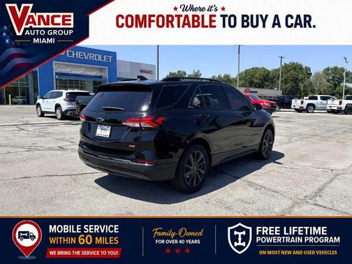 Mosaic Black Metallic 2023 Chevrolet Equinox RS