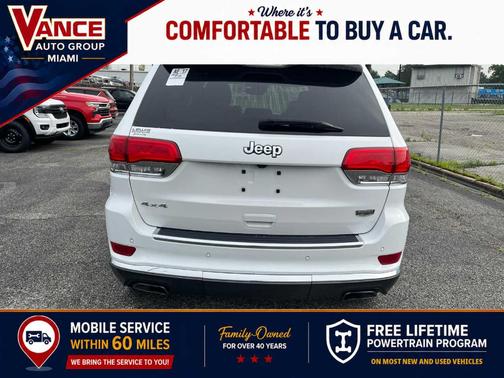 Bright White Clearcoat 2019 Jeep Grand Cherokee Summit