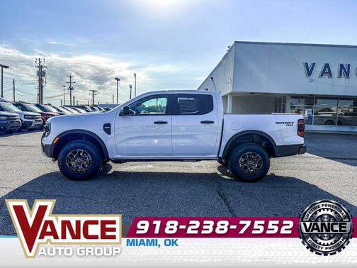 Oxford White 2026 Ford Ranger XLT