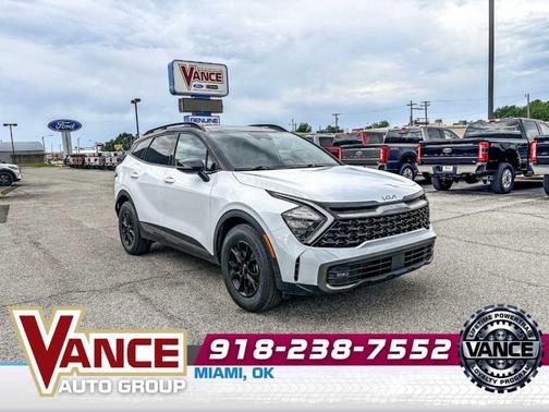 Glacier White Pearl 2023 Kia Sportage X-Pro