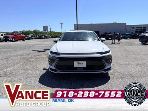 White 2025 Hyundai SONATA SEL